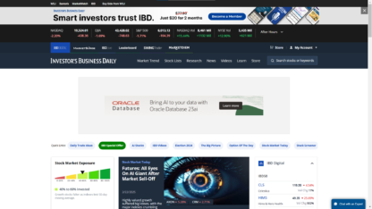 Investor's Business Daily IBD Digital Access | Market Trend Analysis | Insight Stock Analysis - Image 2