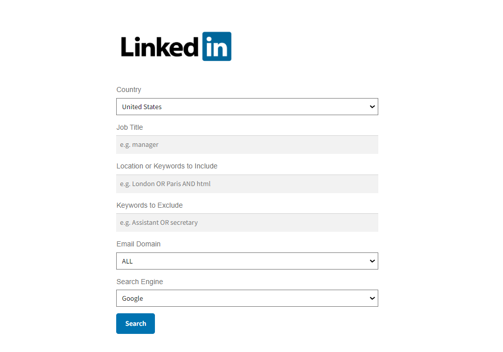 Choose from our Linkedin form to start Generate your Leads